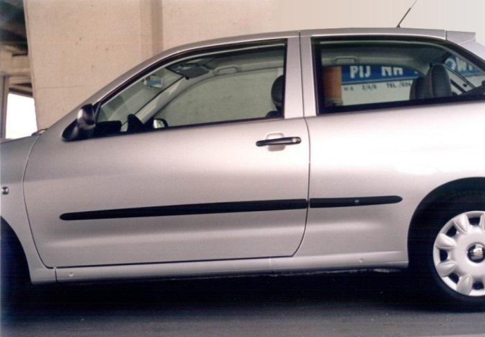 Stootstrips geschikt voor Seat Ibiza (6K) 1993-2002 3-deurs hatchback set zijportieren