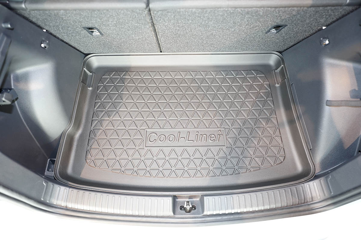 Boot mat Skoda Fabia IV 2021-present 5-door hatchback Cool Liner anti slip PE/TPE rubber