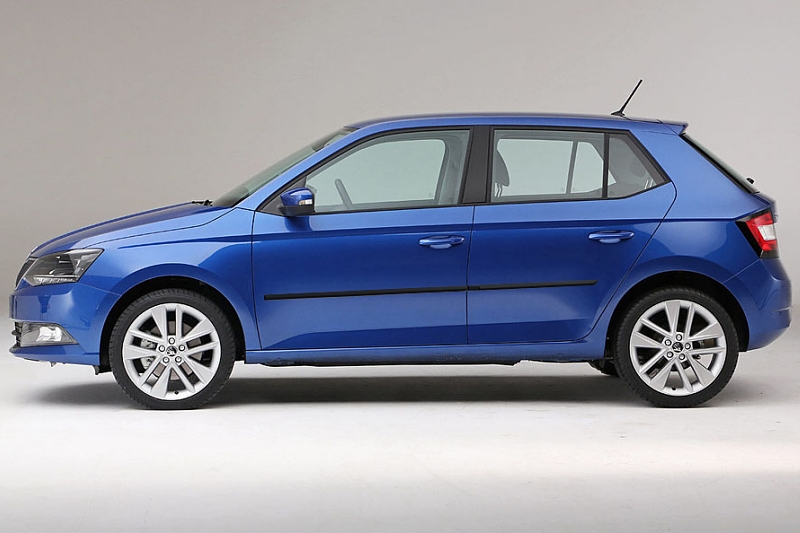 Seitenschutzleisten passend für Skoda Fabia III (NJ) 2014-2021 5-Türer Schrägheck Set