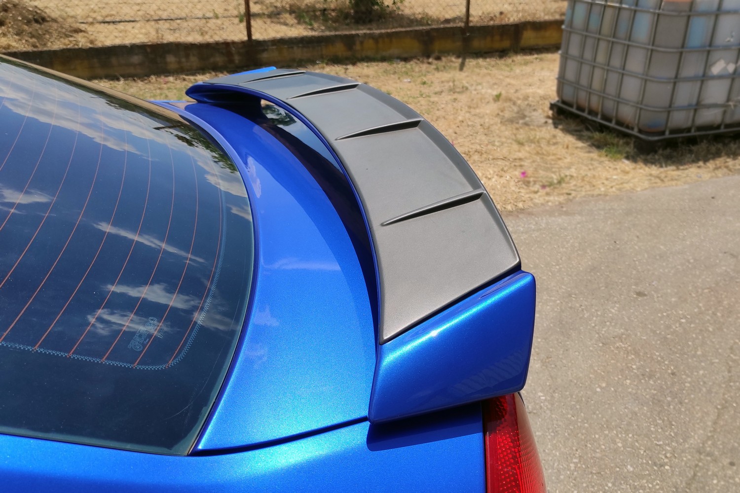 Boot spoiler lip suitable for Skoda Octavia II (1Z) 2004-2013 5-door hatchback