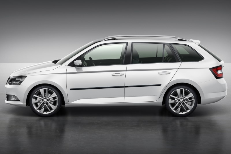 Seitenschutzleisten passend für Skoda Fabia III Combi (NJ) 2014-2022 Kombi Set