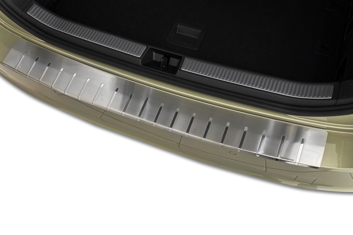 Protection de seuil de coffre convient à Skoda Superb IV Combi (B9) 2024-présent break acier inox brossé