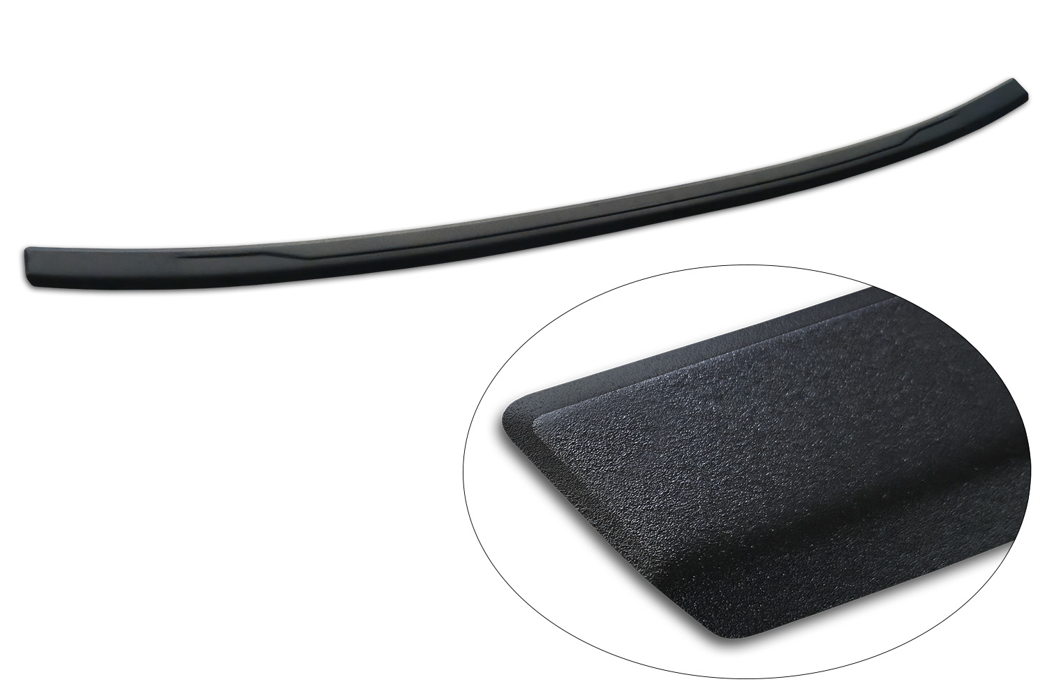 Rear bumper protector suitable for Skoda Elroq 2025-present stainless steel matt black (5) Rear bumper protector suitable for Skoda Elroq 2025-present stainless steel matt black (5)