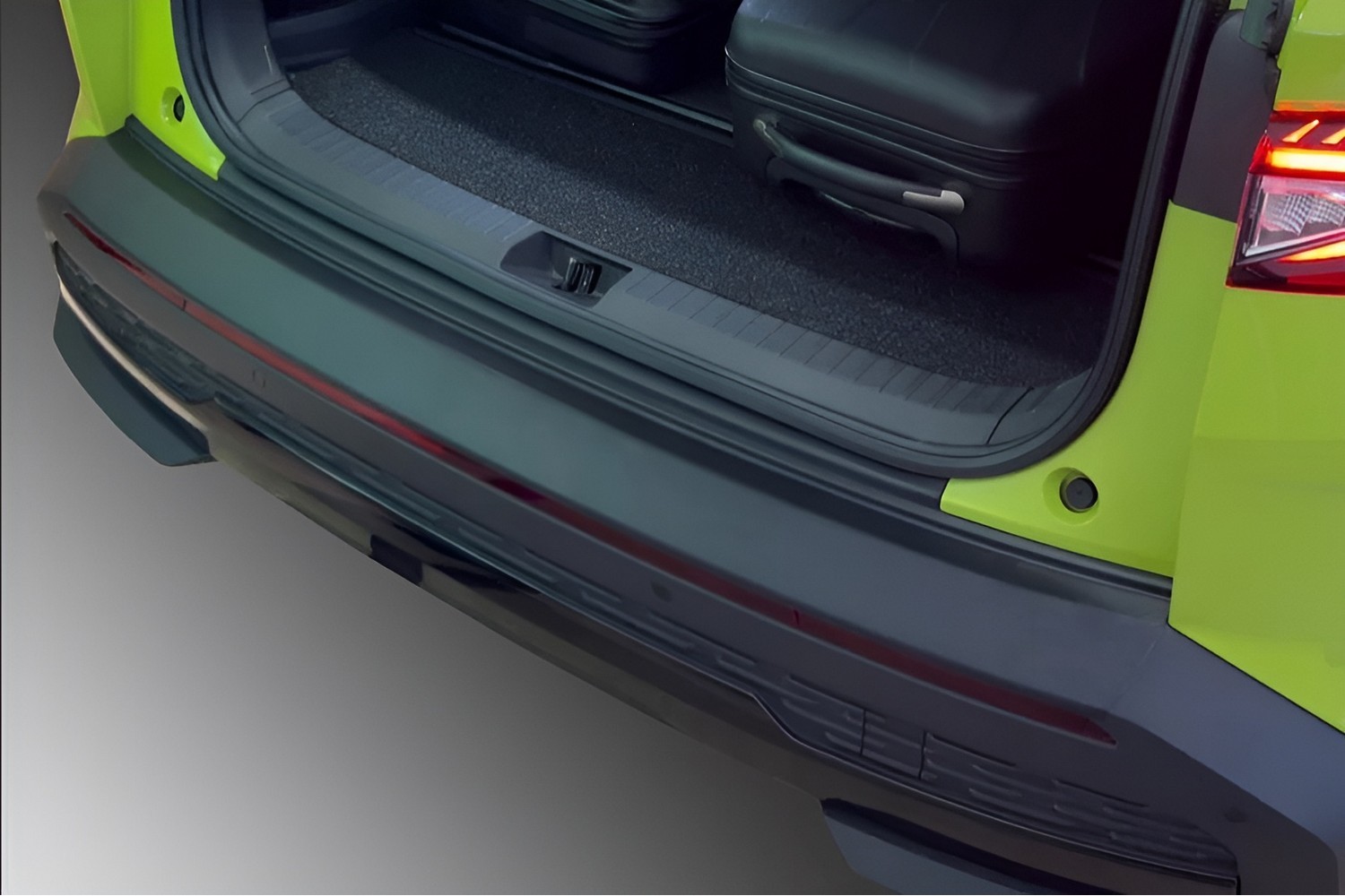 Bumperbeschermer geschikt voor Skoda Elroq 2024-heden ABS - matzwart