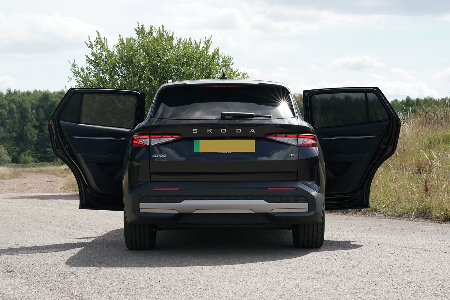 Sun shades suitable for Skoda Elroq 2025-present Car Shades - set (SKO1ELCS) (7)