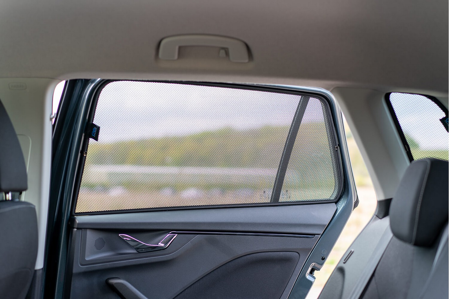 Zonneschermen geschikt voor Skoda Kamiq (NW4) 2019-heden Car Shades - achterportieren