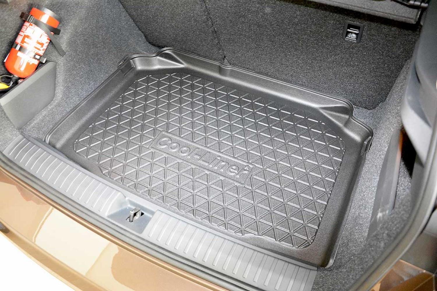 Tapis de coffre de voiture en cuir virus, doublure de cargaison, coussin de  bagages, tapis pour Skoda, Karoq, Kamiq, 2018, 2019, 2020, 2021, 2022,  accessoires RS - AliExpress