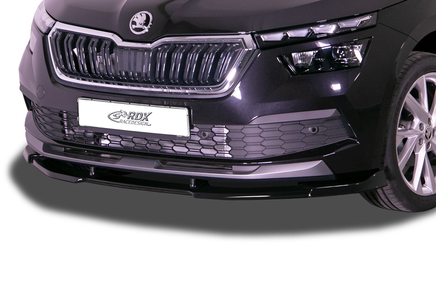Voorspoiler geschikt voor Skoda Kamiq (NW4) 2019-heden Vario-X PU