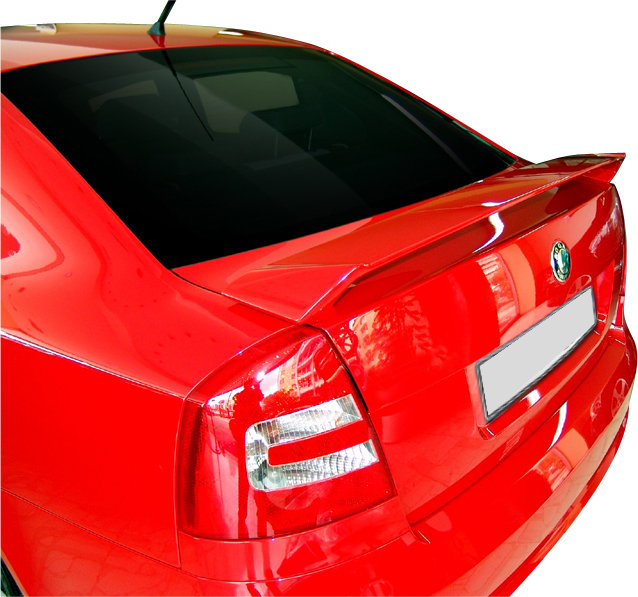 Kofferspoiler geschikt voor Skoda Octavia II (1Z) 2004-2008 5-deurs hatchback