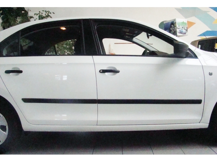Seitenschutzleisten passend für Skoda Rapid (NH3) 2012-2019 5-Türer Schrägheck Set