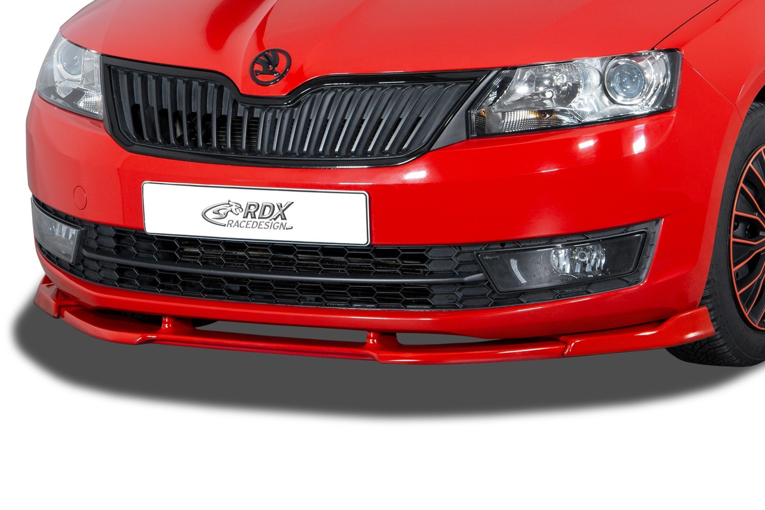 Front spoiler suitable for Skoda Rapid (NH3) 2012-2019 5-door hatchback Vario-X PU
