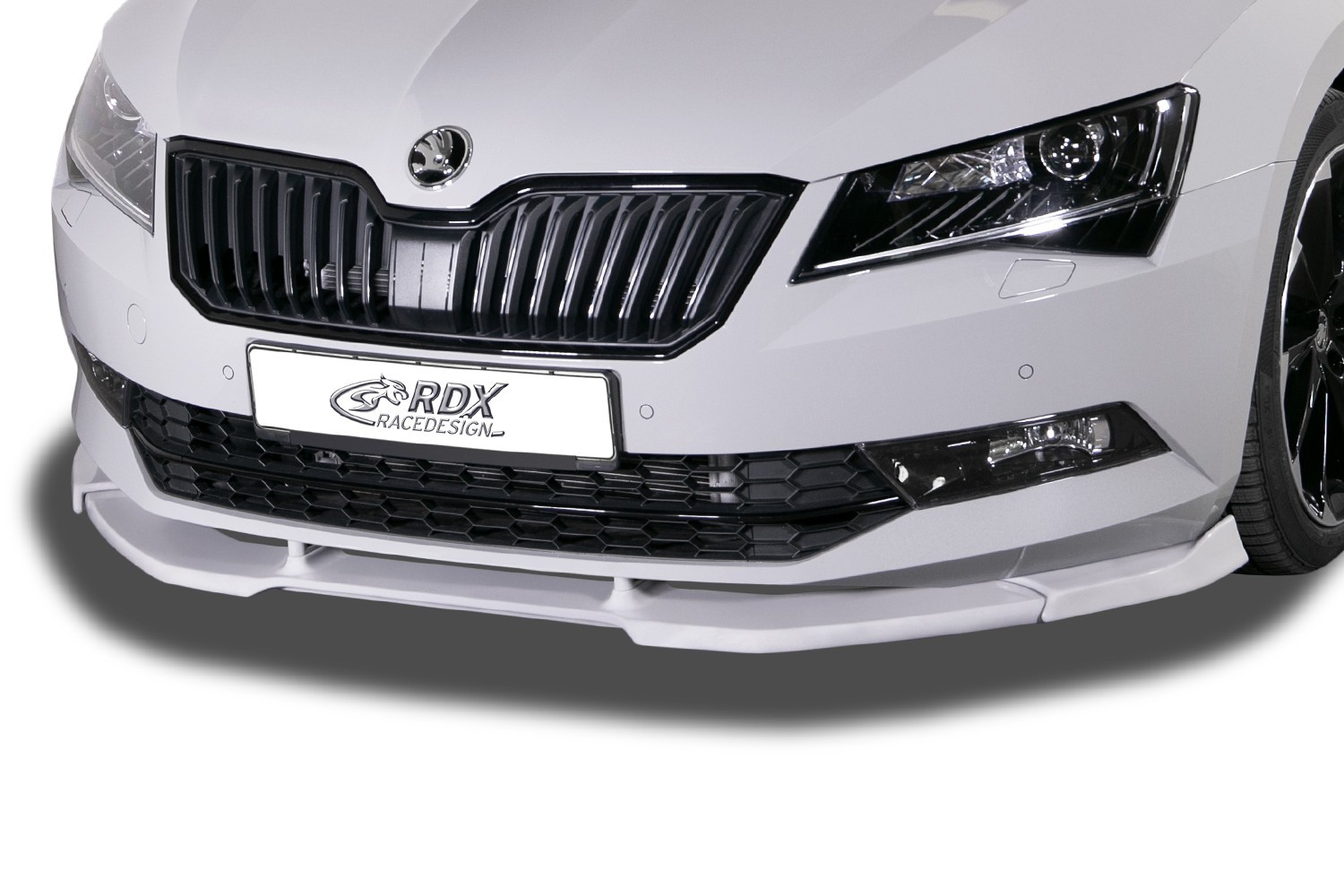Front spoiler suitable for Skoda Superb III (3V) 2015-2024 5-door hatchback Vario-X PU