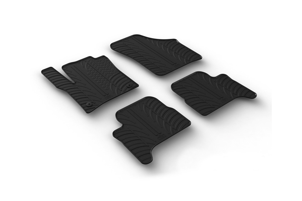 Automatten geschikt voor Skoda Citigo 2019-heden 3 & 5-deurs hatchback Rubbasol rubber