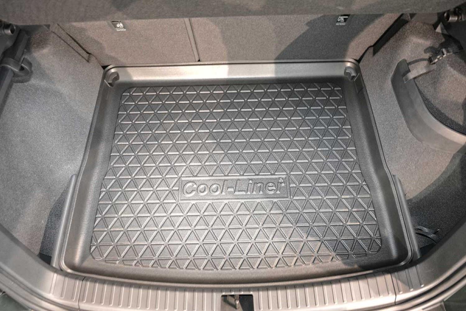  Coffre Voiture Tapis Tapis De Coffre Personnalisé Intérieur PU  Coussin De Sol Étanche Anti-coup De Pied Protection Couverture Accessoires  Décoration Pour Skoda Pour Karoq Tapis de Protection du Coffre