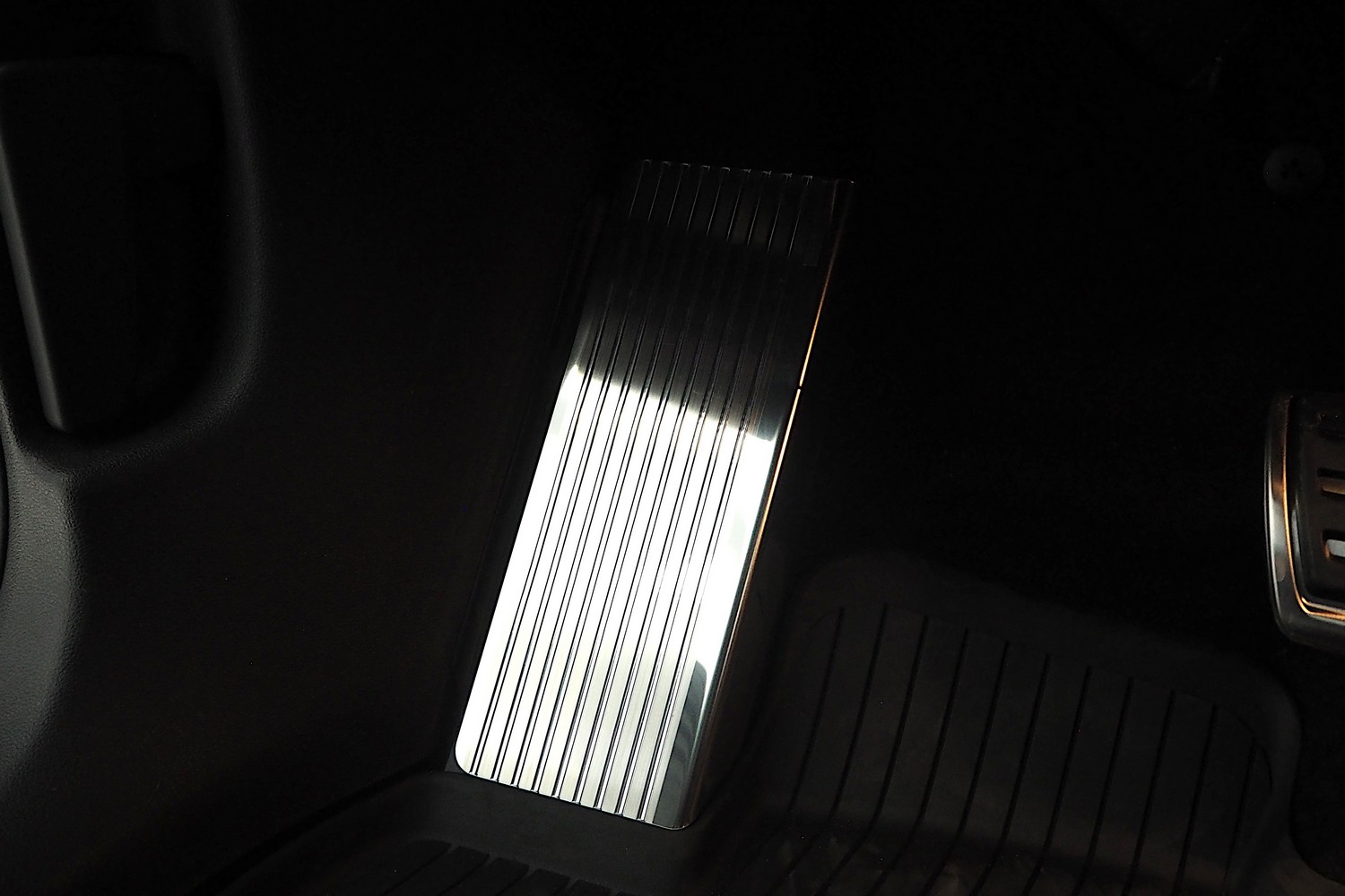 Voetsteunafdekking geschikt voor Skoda Kodiaq (NS) 2017-2023 RVS geborsteld