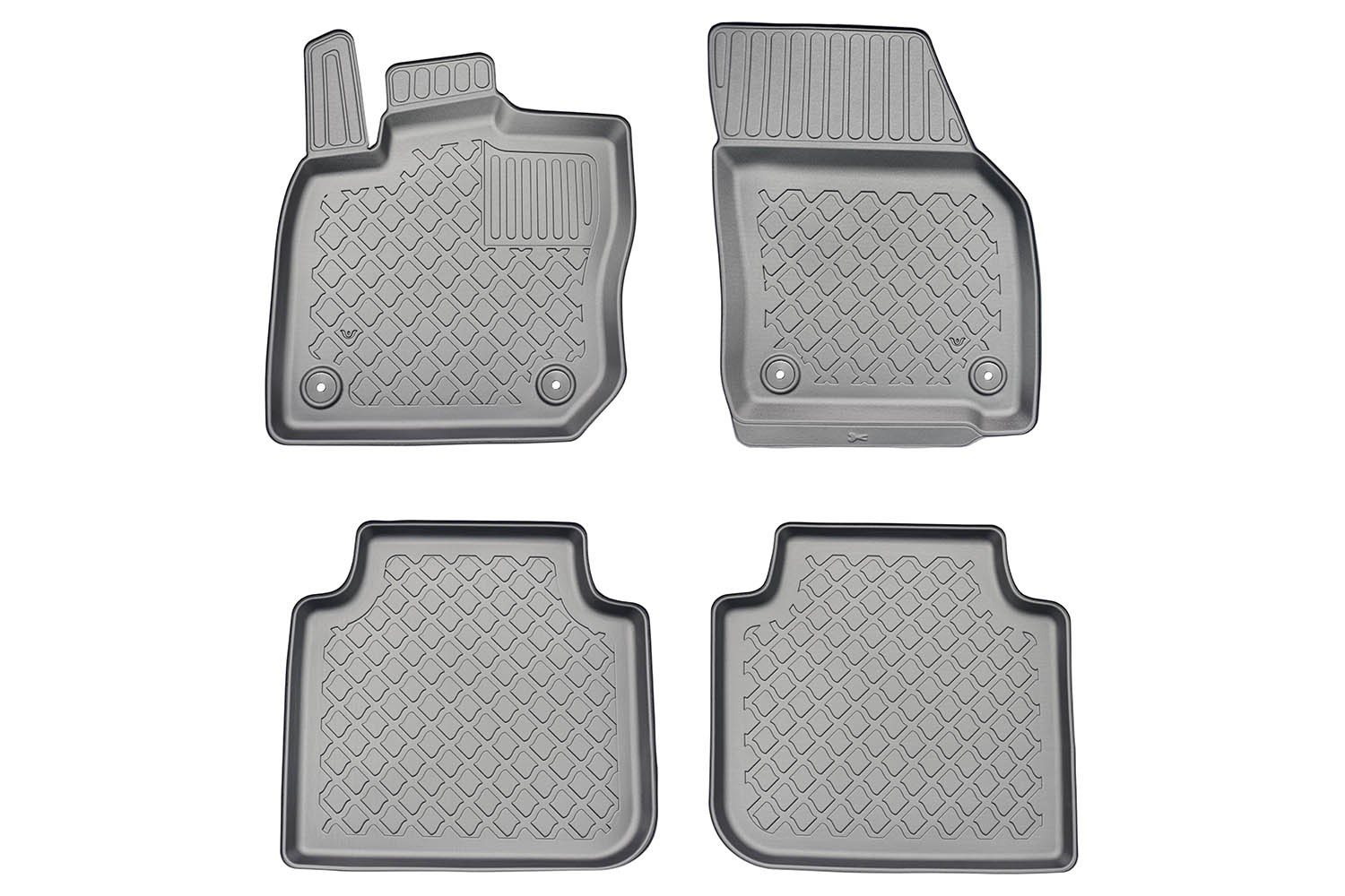 Tapis convient à Skoda Kodiaq II (PS) 2023-présent Guardliner PE/TPE caoutchouc