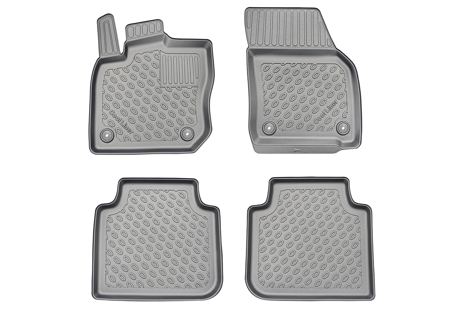 Tapis convient à Skoda Kodiaq II (PS) 2023-présent Cool Liner PE/TPE caoutchouc