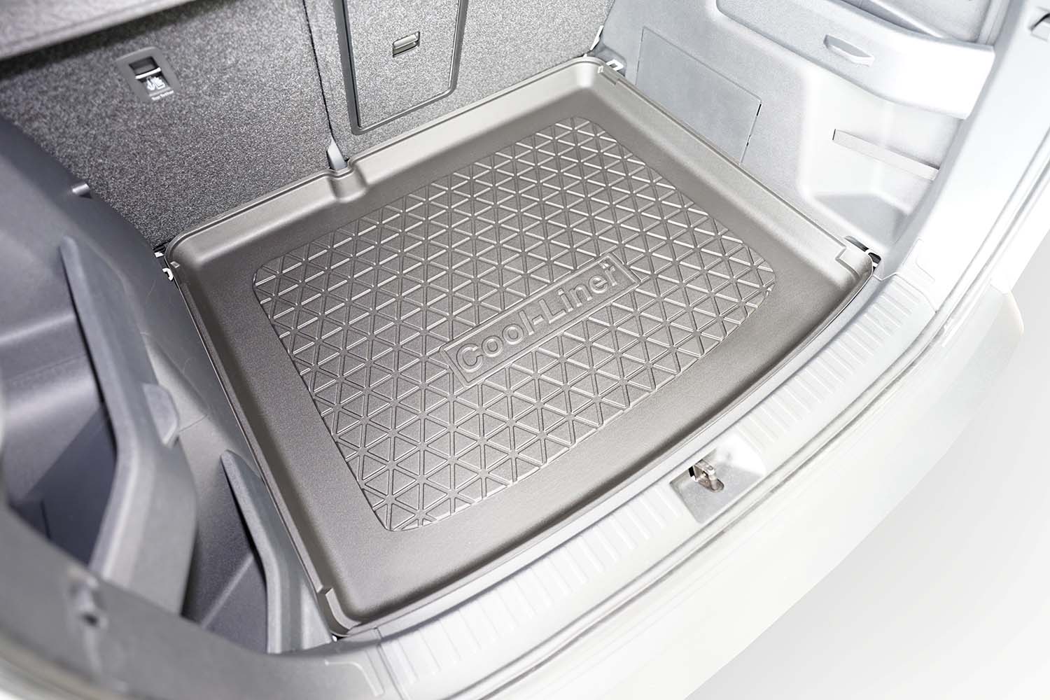 Boot mat suitable for Skoda Elroq 2025-present Cool Liner anti slip PE/TPE rubber (SKO3ELTM-C) (6)