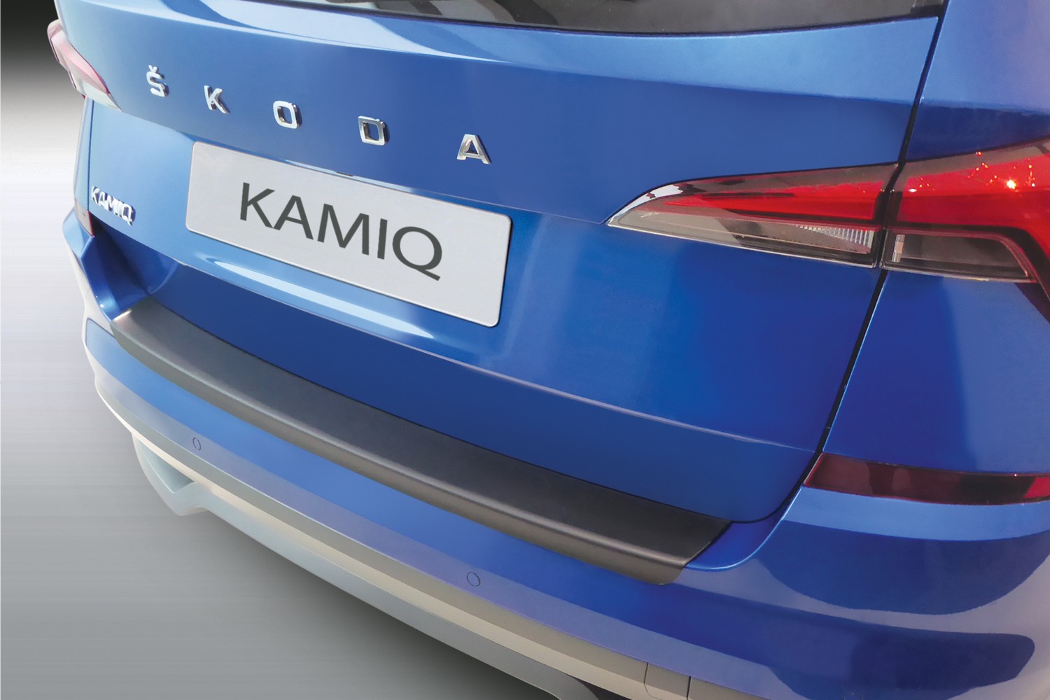 Bumperbeschermer geschikt voor Skoda Kamiq (NW4) 2019-2024 ABS - matzwart