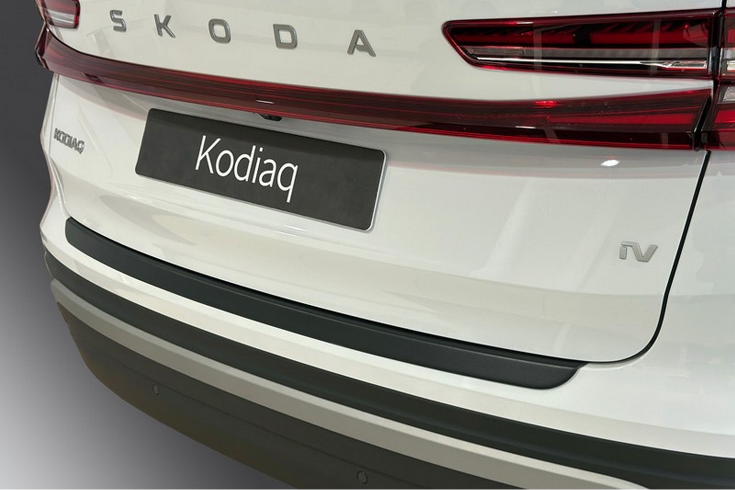 Rear bumper protector suitable for Skoda Kodiaq II (PS) 2023-present ABS - matt black