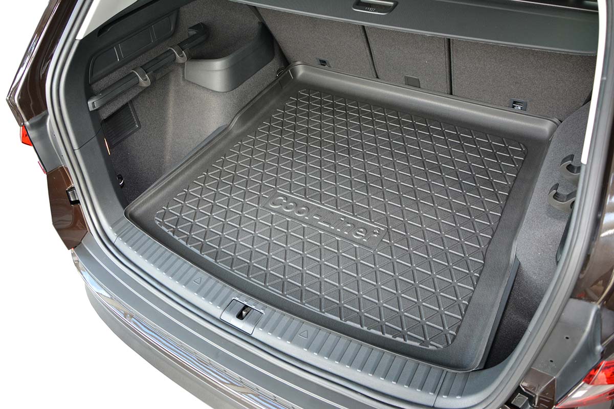 Boot mat Skoda Kodiaq (NS) 2017-present Cool Liner anti slip PE/TPE rubber