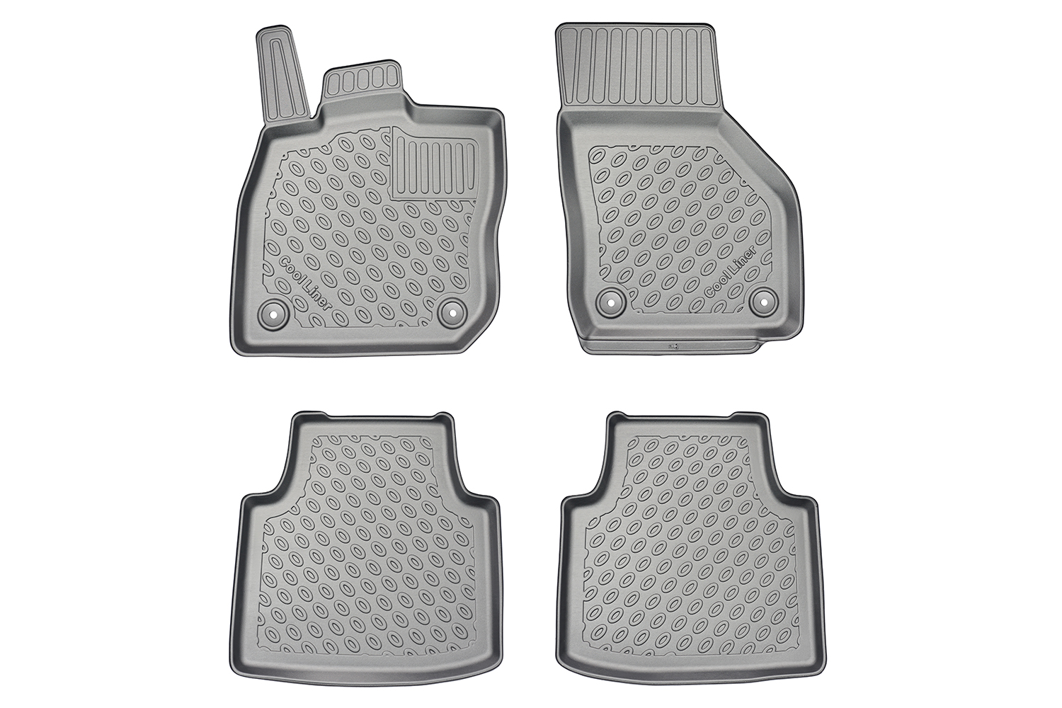 Car mats suitable for Skoda Superb IV (B9) 2024-present 5-door hatchback Cool Liner PE/TPE rubber