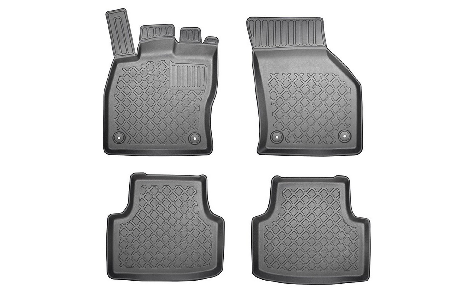Automatten geschikt voor Skoda Octavia III Combi (5E) 2013-2020 wagon Guardliner PE/TPE rubber