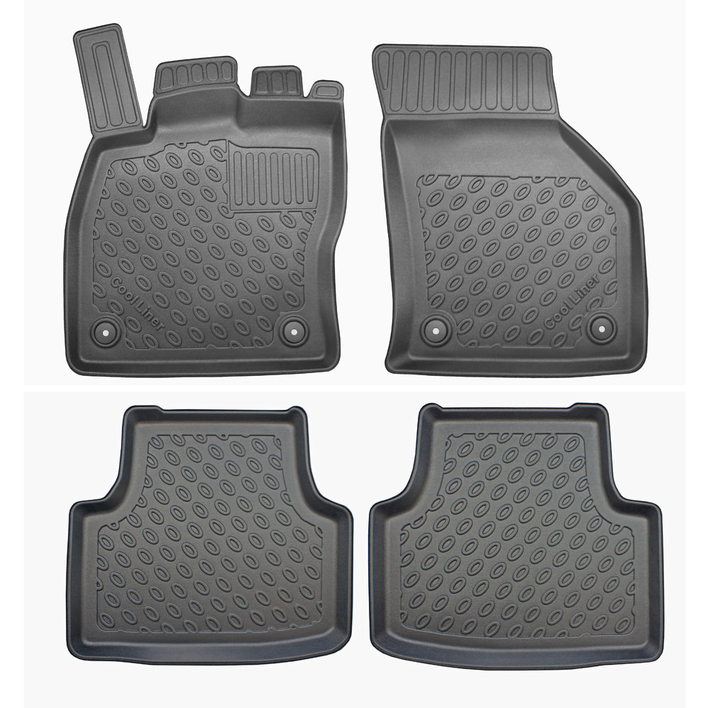 Automatten geschikt voor Skoda Octavia III Combi (5E) 2013-2020 wagon Cool Liner PE/TPE rubber