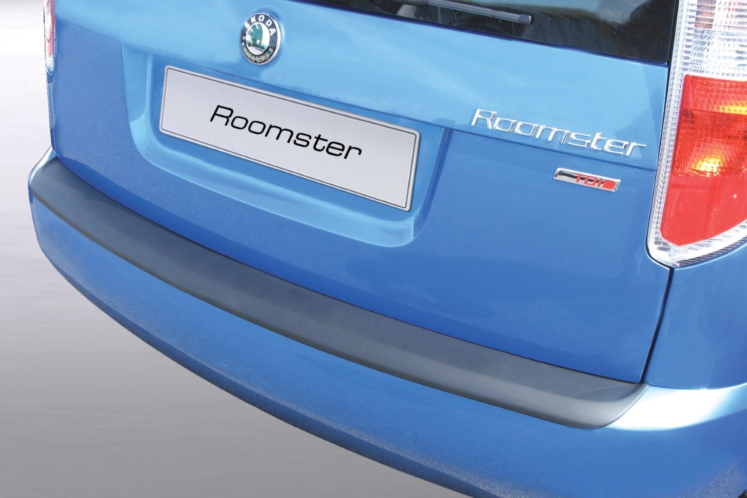 Ladekantenschutz passend für Skoda Roomster 2006-2015 ABS - Mattschwarz