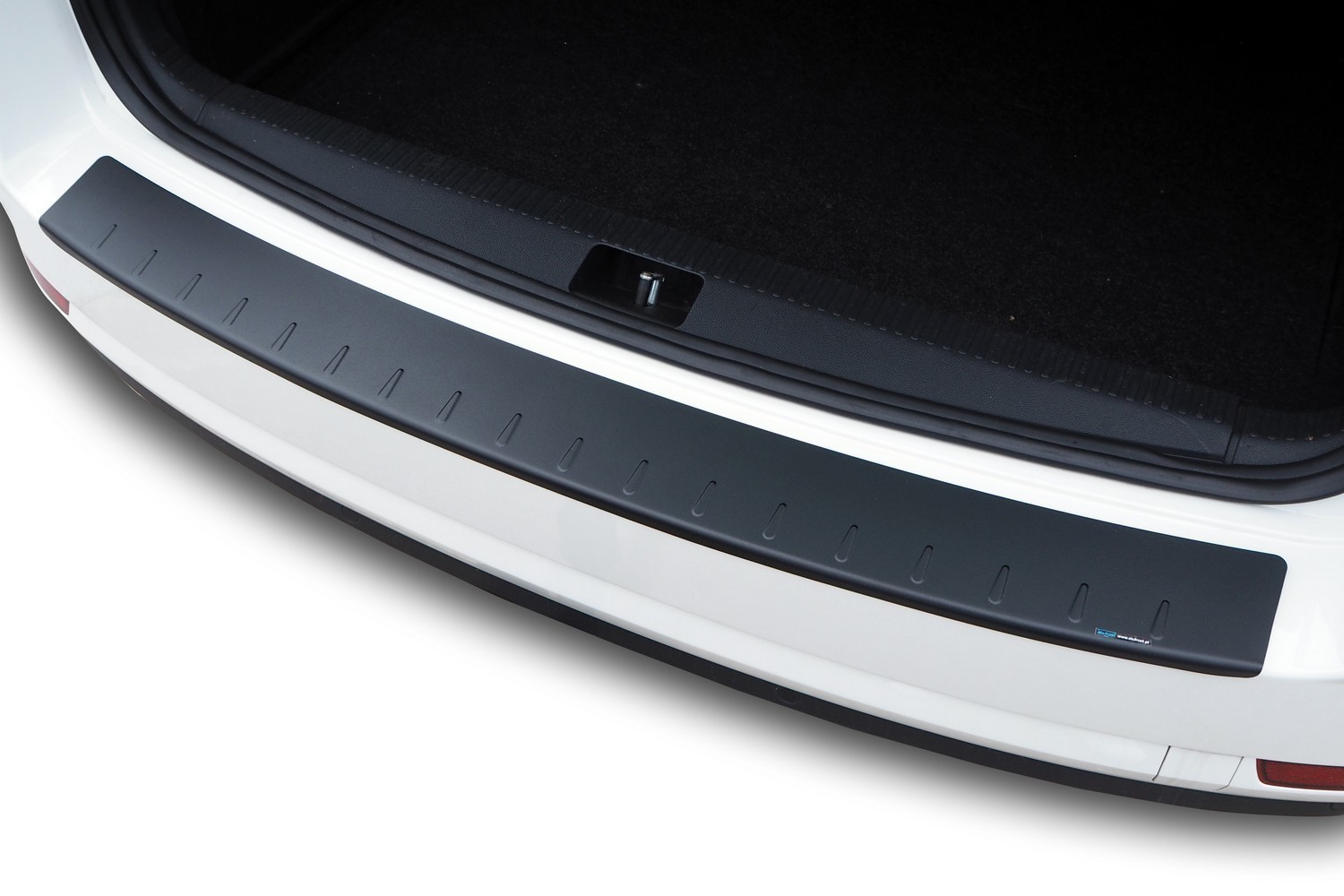Bumperbeschermer geschikt voor Skoda Octavia III Combi (5E) 2013-2017 wagon aluminium mat zwart
