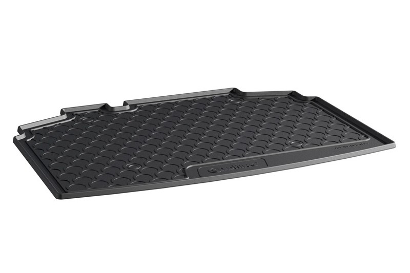 Boot mat suitable for Skoda Fabia IV 2021-present 5-door hatchback anti slip Rubbasol rubber