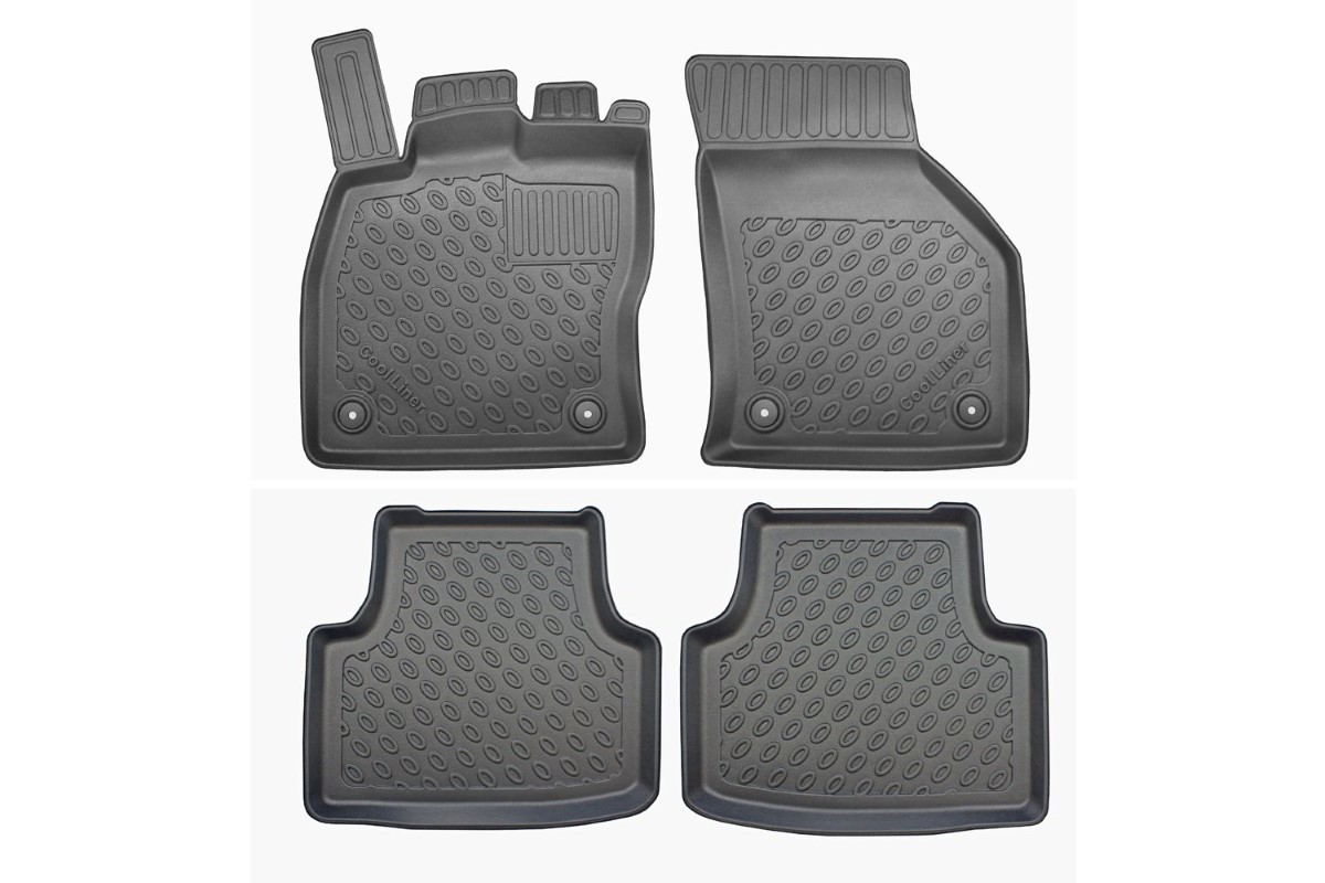 Car mats Skoda Octavia IV (NX) 2020-present 5-door hatchback Cool Liner  PE/TPE rubber