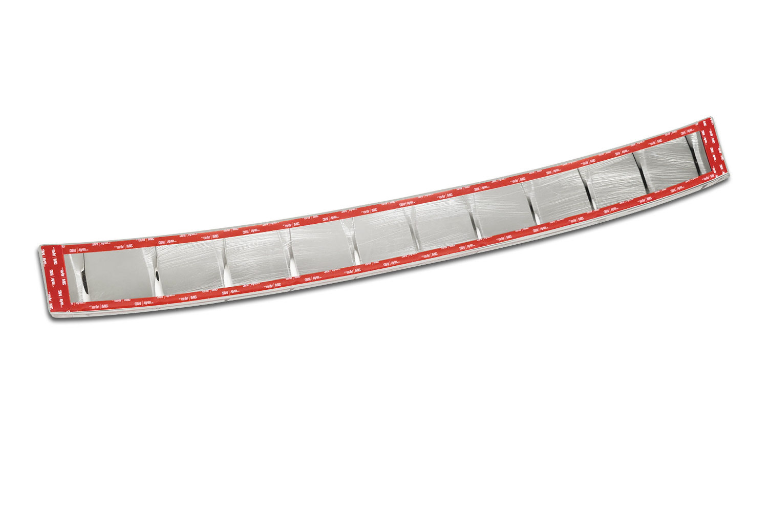 Rear bumper protector suitable for Skoda Superb IV (B9) 2024-present 5-door hatchback stainless steel brushed (7)