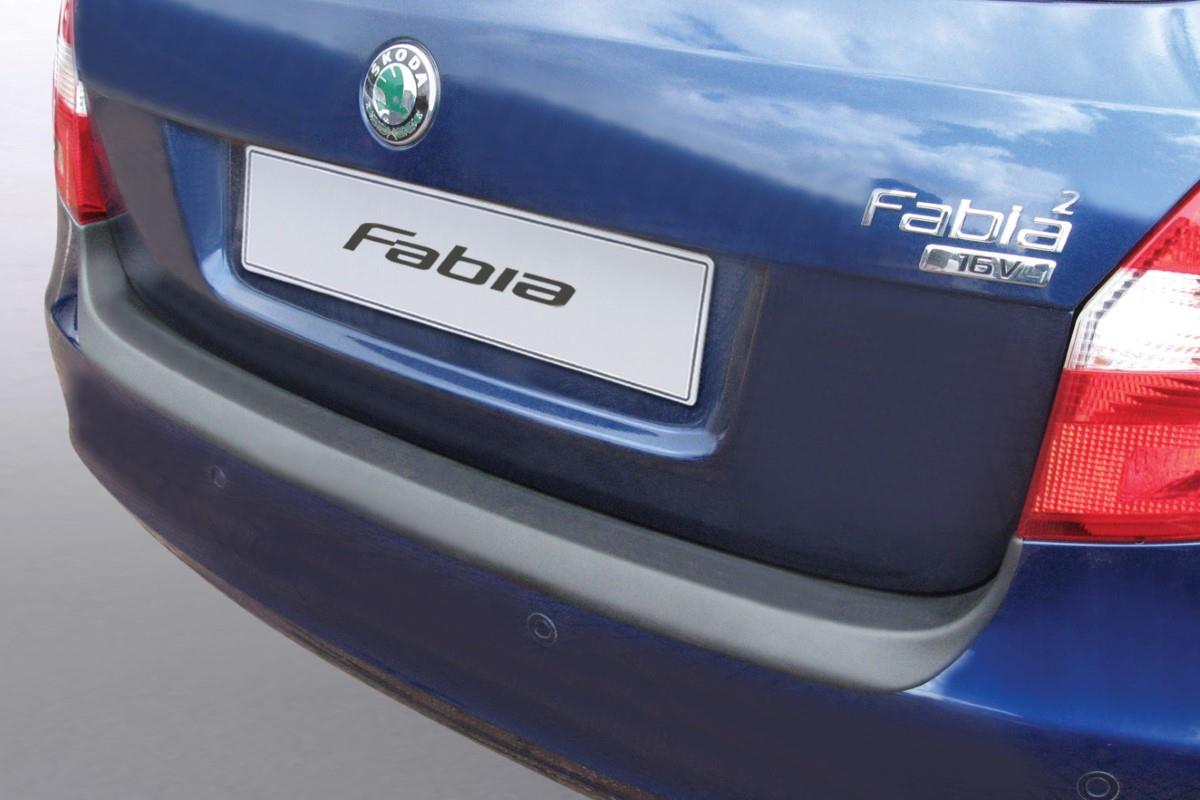 Ladekantenschutz passend für Skoda Fabia II Combi (5J) 2007-2010 Kombi ABS - Mattschwarz