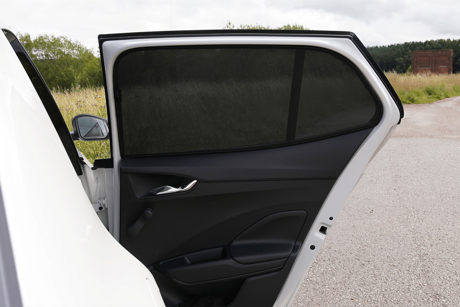 Sun shades suitable for Skoda Fabia IV 2021-present 5-door hatchback Car Shades - rear side doors