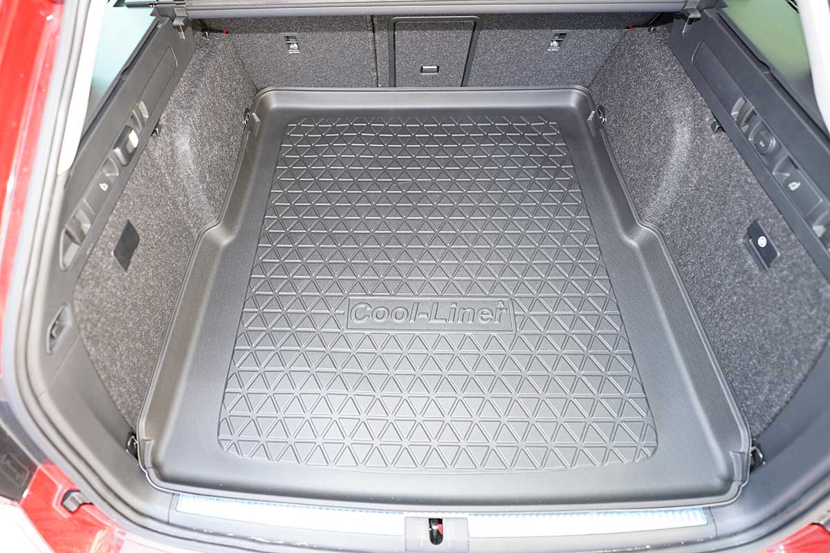 Gummimatte Kofferraumwanne passend für Skoda Superb III Kombi 3V