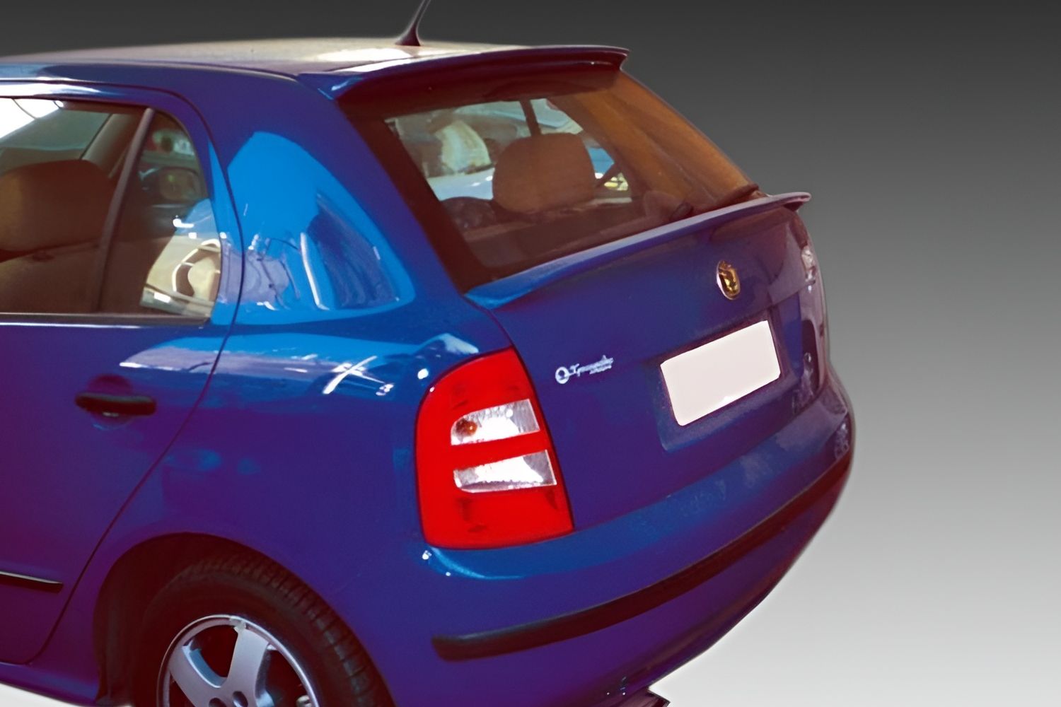 Dakspoiler geschikt voor Skoda Fabia I (6Y) 2000-2007 5-deurs hatchback Dakspoiler geschikt voor Skoda Fabia I (6Y) 2000-2007 5-deurs hatchback