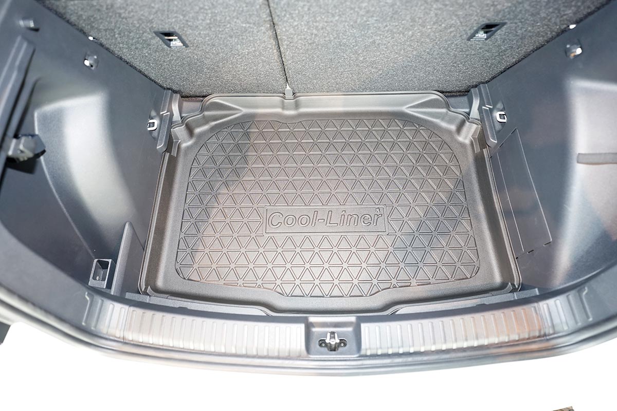Boot mat Skoda Fabia IV 2021-present 5-door hatchback Cool Liner anti slip PE/TPE rubber