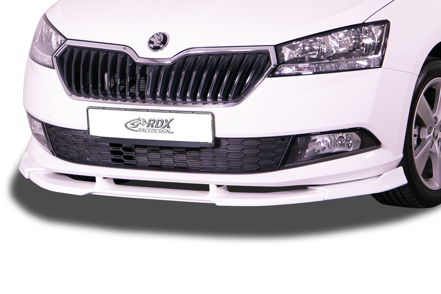 Spoiler avant convient à Skoda Fabia III (NJ) 2018-2021 5 portes bicorps Vario-X PU