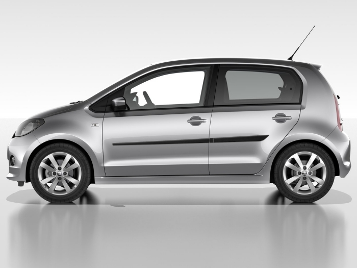 Baguettes protection convient à Skoda Citigo 2011-présent 5 portes bicorps ensemble