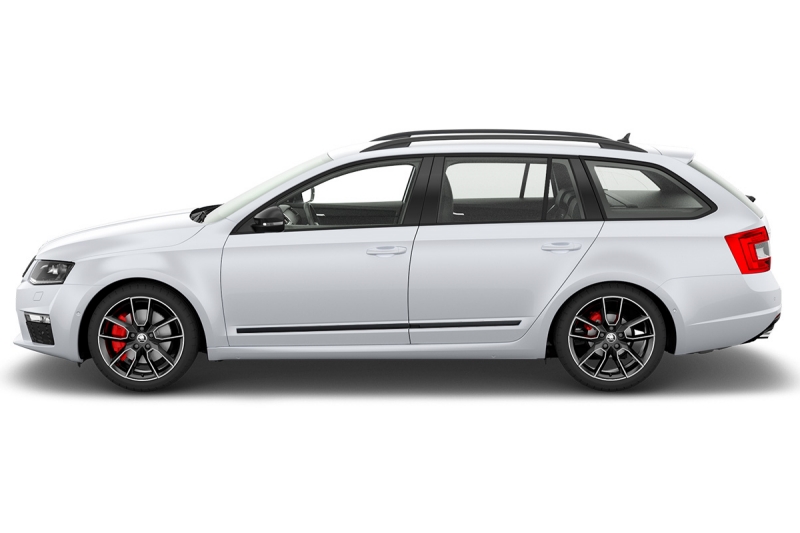 Stootstrips geschikt voor Skoda Octavia III Combi (5E) 2013-2020 wagon set zijportieren