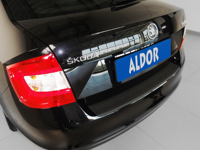 Bumperbeschermer geschikt voor Skoda Rapid (NH3) 2012-2019 5-deurs hatchback PU