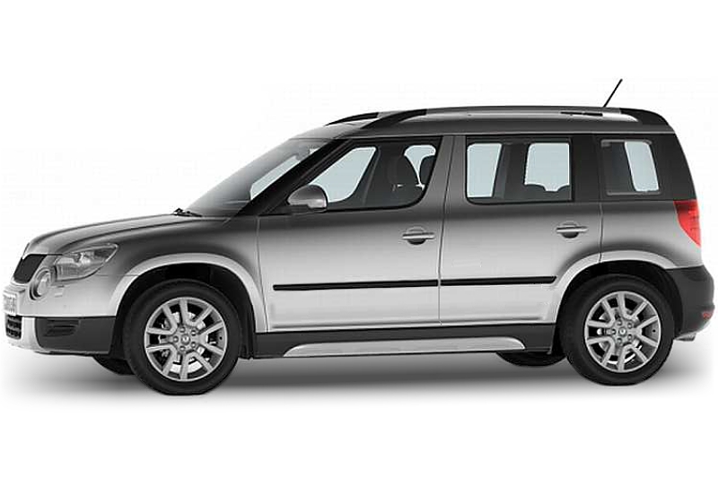 Seitenschutzleisten passend für Skoda Yeti (5L) 2009-2017 Set