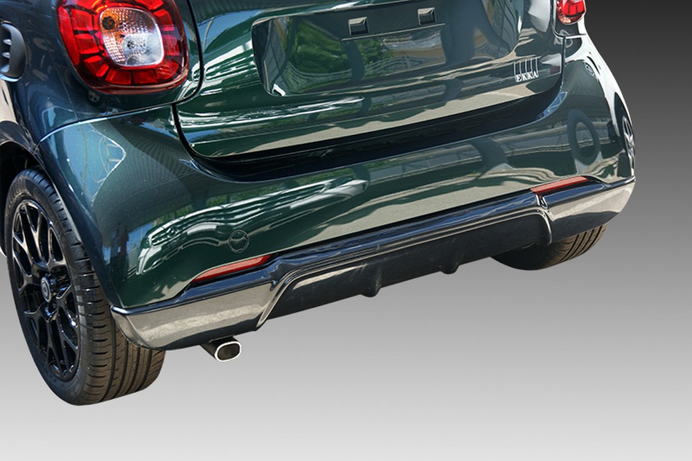 Rear diffuser suitable for Smart Forfour (W453) 2014-present 5-door hatchback ABS
