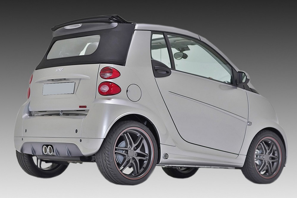 Achterdiffusor geschikt voor Smart ForTwo (W451) 2011-2014 3-deurs hatchback ABS