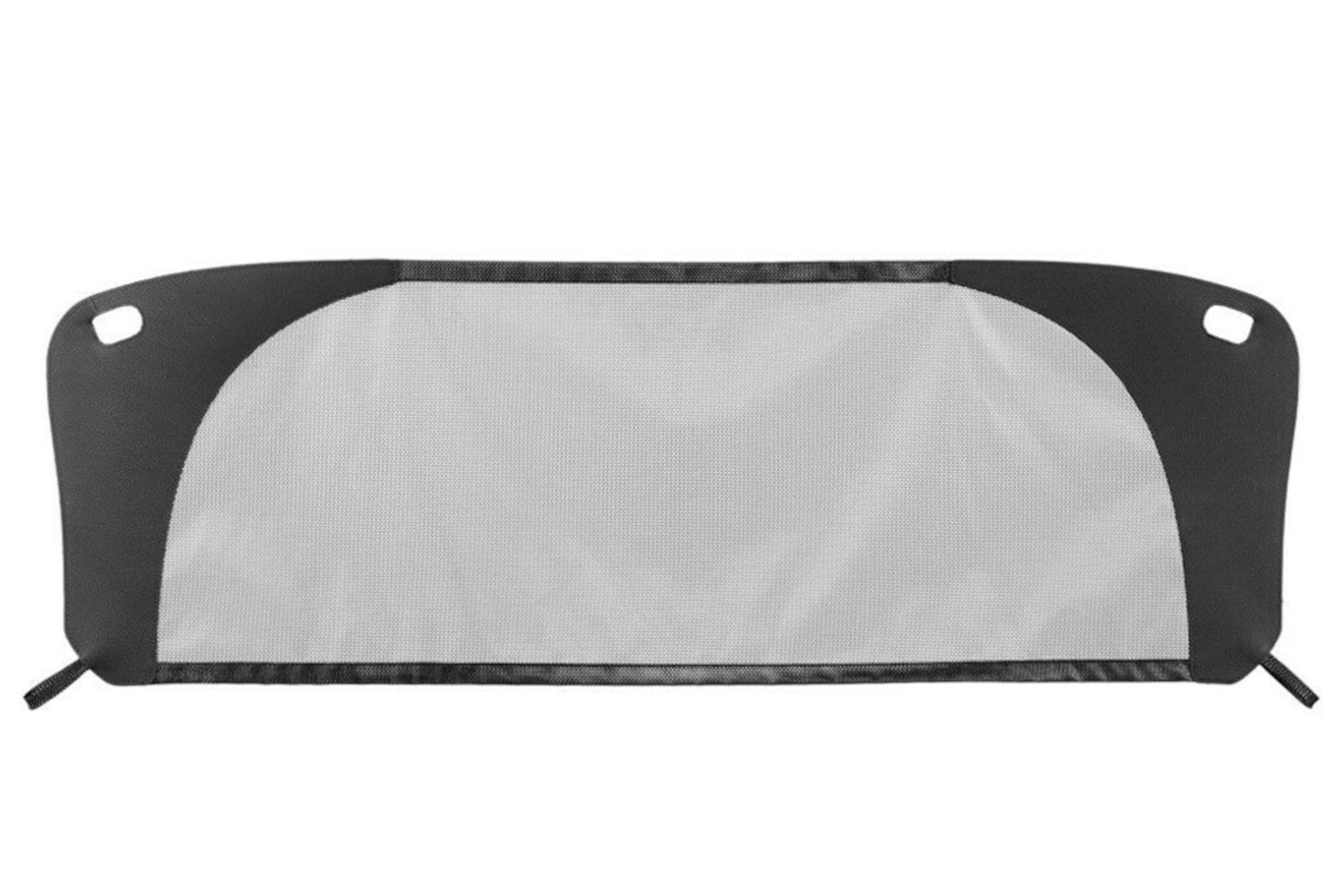 Windscherm geschikt voor Smart ForTwo Cabrio (A451) 2006-2014 Zwart