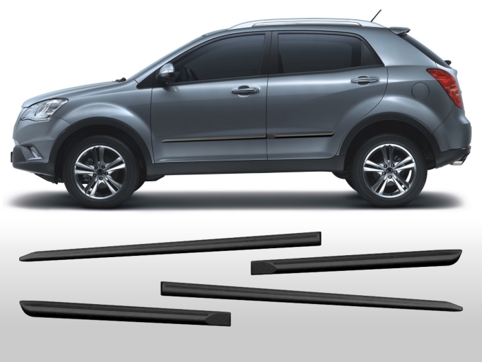 Stootstrips geschikt voor SsangYong - KGM Korando (C200) 2010-2019 set zijportieren