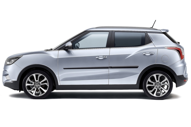 Stootstrips geschikt voor SsangYong - KGM Tivoli 2015-heden set zijportieren