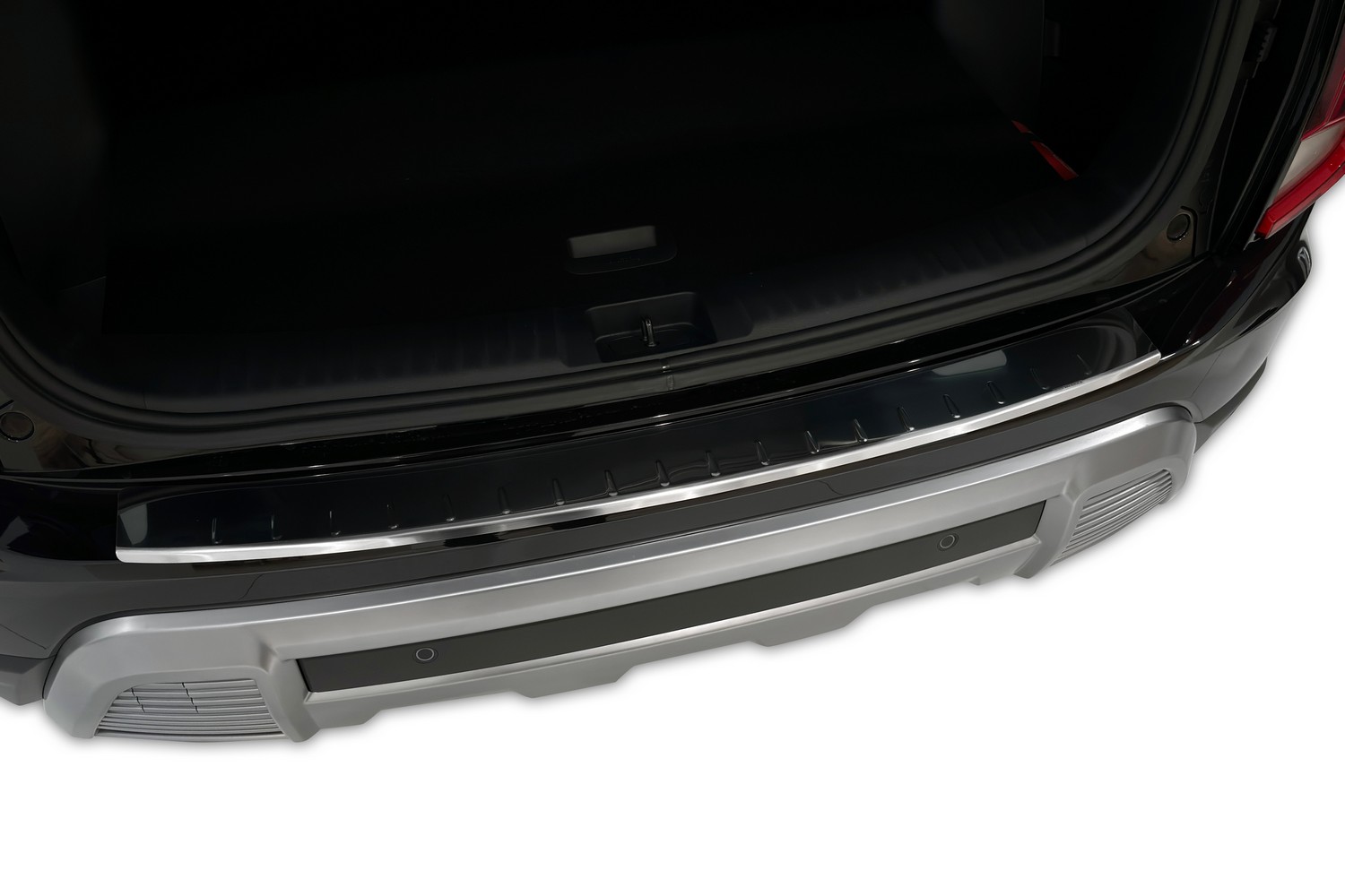 Protection de seuil de coffre convient à SsangYong - KGM Torres (J100) 2023-présent acier inox brillant