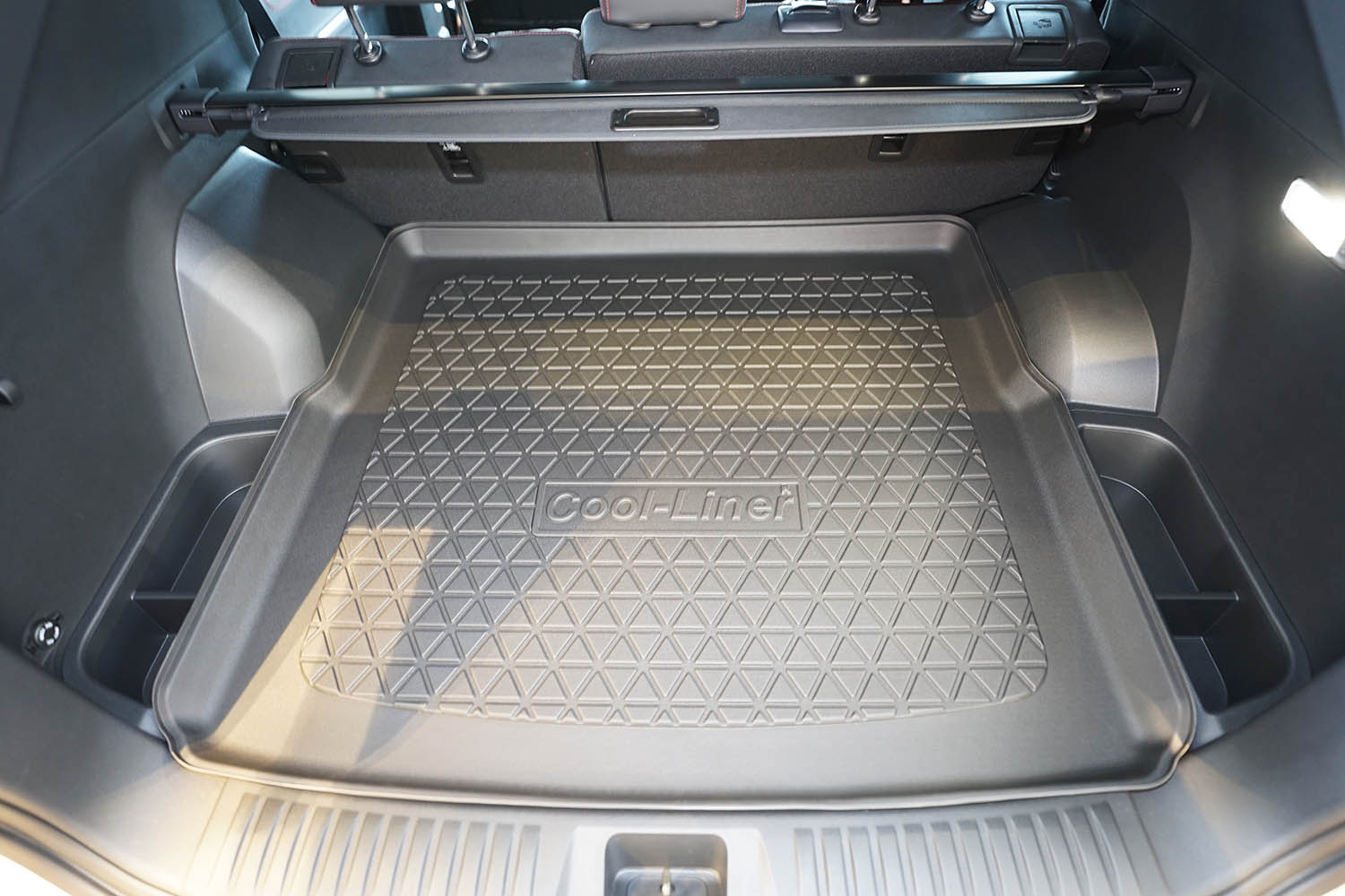 Boot mat suitable for SsangYong - KGM Actyon II 2024-present Cool Liner anti slip PE/TPE rubber (SSY2ACTM-C) (3)